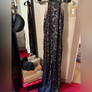 Elegant Black Lace Jumpsuit
